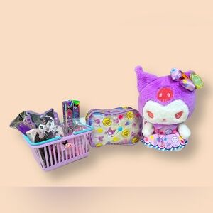 Kuromi “Me Time” Basket Bundle🌟🌟🌟🌟